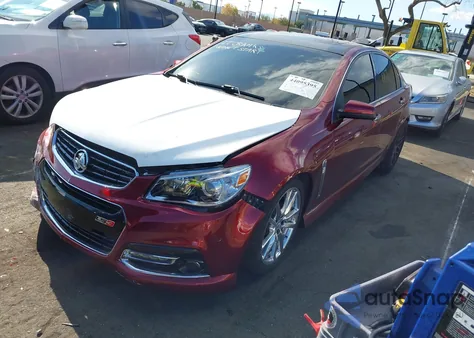 2015 Chevrolet Ss from USA, damaged, VIN 6G3F15RW2FL123420